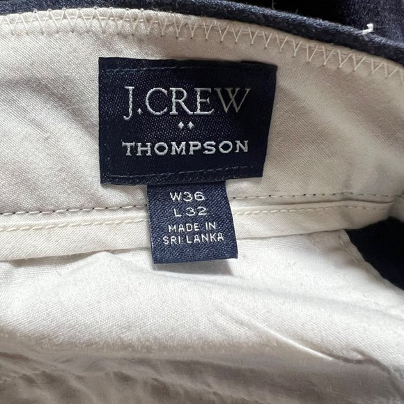J Crew mens Thompson Tapered pant 36x32 - Picture 9 of 10